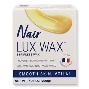 NIB Nair Lux Wax Microwaveable Hot Waxing Kit Stripless Hair Removal